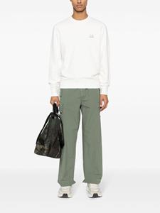 c.p.company C.P. Company Straight broek met Lens-detail - Groen