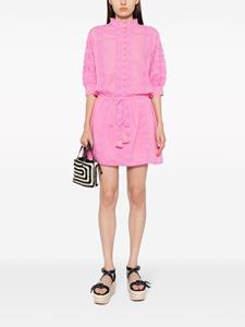 melissaodabash Melissa Odabash Katoenen mini-jurk - Roze
