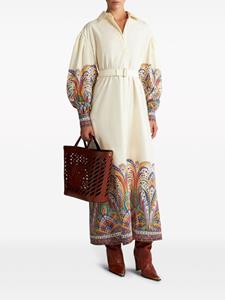 ETRO Blousejurk met paisley-print - Wit