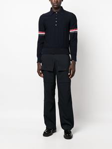 thombrowne Thom Browne Gebreid T-shirt - Blauw