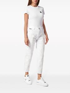 philippplein Philipp Plein Cropped jeans - Wit