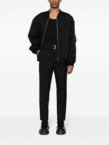 sacai Melton pantalon - Zwart