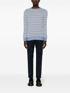 ETRO Katoenen plooibroek - Blauw