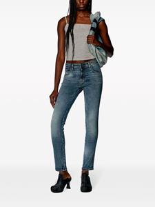 Diesel 2015 Babhila skinny mid waist jeans - Blauw