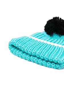 Patou Muts met pompon - Blauw