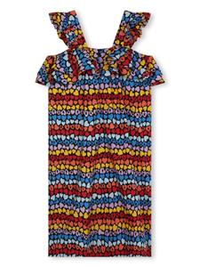 soniarykielenfant SONIA RYKIEL ENFANT Jurk met logoprint - Rood