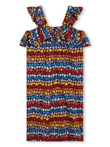 SONIA RYKIEL ENFANT Jurk met logoprint - Rood