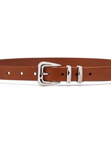 brunellocucinelli Brunello Cucinelli Geweven gespriem - Bruin