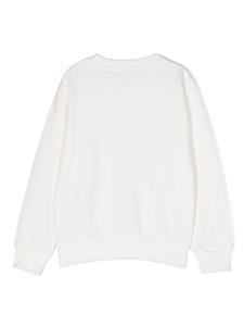 versacekids Versace Kids Katoenen sweater met Medusa-print - Wit
