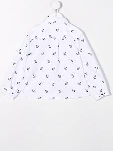 Patachou Shirt met anker print - Wit