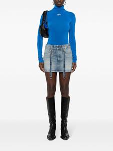 Off-White Denim mini-rok - Blauw