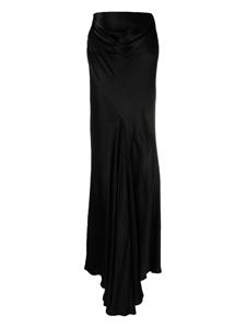 anndemeulemeester Ann Demeulemeester Gedrapeerde mini-rok - Zwart