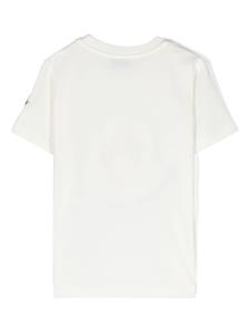 monclerenfant Moncler Enfant Katoenen T-shirt met print - Wit