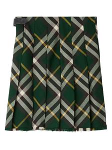 Burberry Geruite rok - Groen