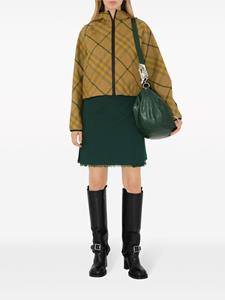 Burberry Plooirok met franje afwerking - Groen