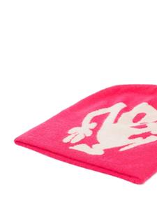 Frenckenberger Gebreide muts - Roze