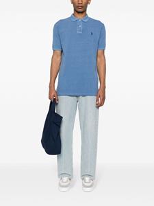 poloralphlauren Polo Ralph Lauren Katoenen poloshirt met geborduurd logo - Blauw