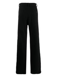 Undercover Wollen straight broek - Zwart