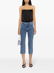 philosophydilorenzoserafini Philosophy Di Lorenzo Serafini Satijnen blouse - Zwart