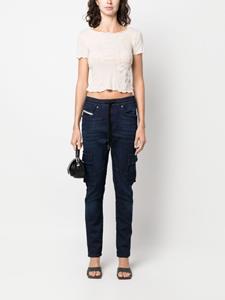Diesel D-Ursy Track jeans met toelopende pijpen - Blauw