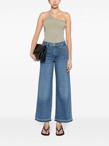 FRAME Le Slim high-rise palazzo jeans - Blauw