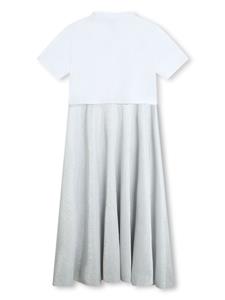 dknykids Dkny Kids Gelaagde jurk met logoprint - Grijs