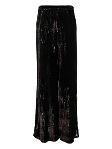 avanttoi Avant Toi Broek verfraaid met pailletten - Rood