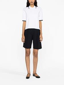 thombrowne Thom Browne Boxy poloshirt - Wit