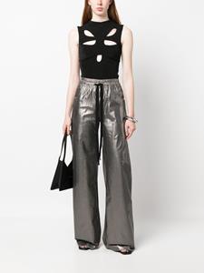 isaacsellamexperience Isaac Sellam Experience Leren broek - Zilver
