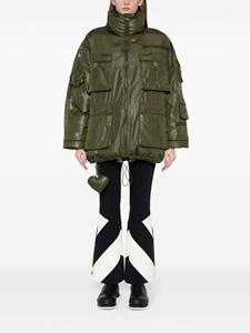 cynthiarowley Cynthia Rowley Donsjack met cargo zak - Groen