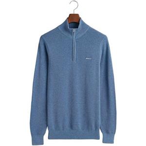 Gant Pique Half Zip Sweater Heren