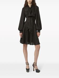 ninaricci Nina Ricci Mini-jurk met luipaardprint - Zwart