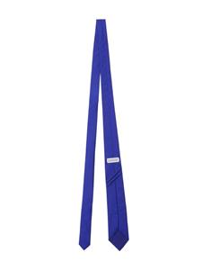 Burberry Zijde-satijnen stropdas - Blauw