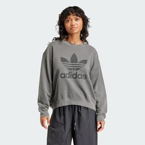 Adidas Washed Trefoil - Dames Sweatshirts