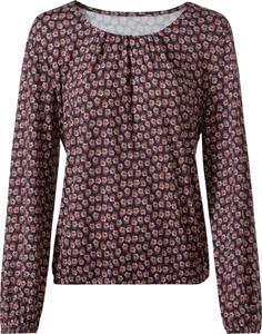 Your Look... for less! Dames Shirt met print zwart/roestrood bedrukt Größe