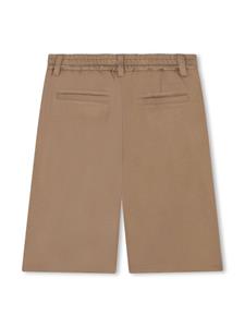 bosskidswear BOSS Kidswear Shorts met elastische taille - Bruin