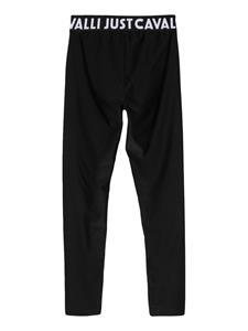 justcavalli Just Cavalli Legging met logoprint - Zwart