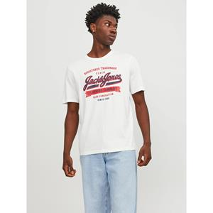 Jack & Jones Rundhalsshirt "JJELOGO TEE SS O-NECK 2 COL SS24 SN"