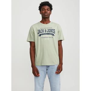 JACK&JONES T-shirt met ronde hals en logo