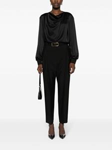 alexandermcqueen Alexander McQueen High waist pantalon - Zwart