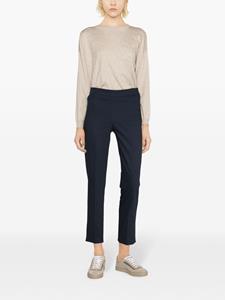 brunellocucinelli Brunello Cucinelli Pantalon van katoenmix - Blauw