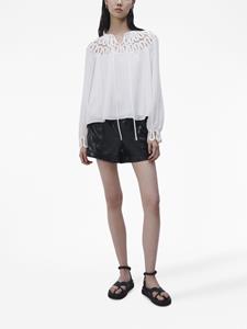 Blouse met lange mouwen - Wit