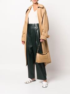 Broek van imitatieleer - Groen