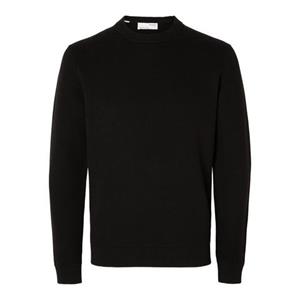 SELECTED HOMME Trui met ronde hals SLHDANE LS KNIT STRUCTURE CREW NECK NOOS