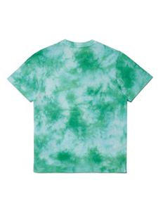 dsquared2kids DSQUARED2 KIDS T-shirt met tie-dye print - Groen