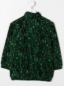 Sweater met luipaardprint - Groen