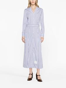 thombrowne Thom Browne Gestreepte blousejurk - Wit