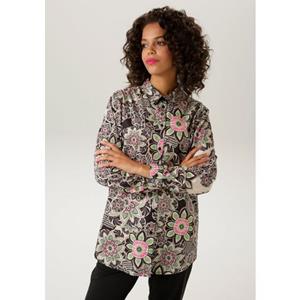 Aniston CASUAL Overhemdblouse met sensationele mandala-bloemenprint