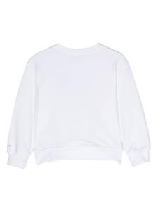 Monnalisa Sweater met grafische print - Wit