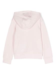 monclerenfant Moncler Enfant Hoodie met geborduurd logo - Roze